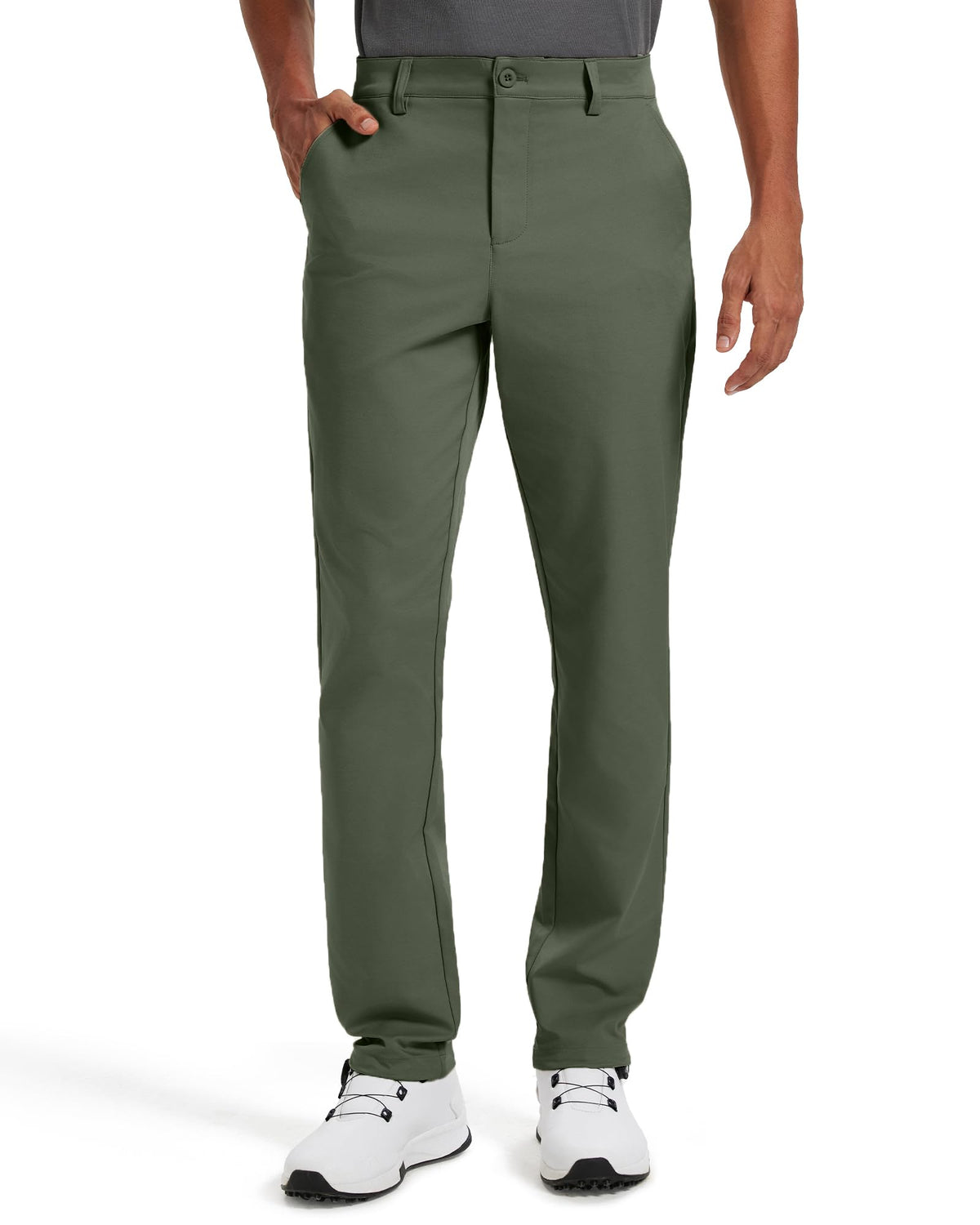 Men's Classic Fit Stretch Golf & Dress Work Pants 30''/32''/34''