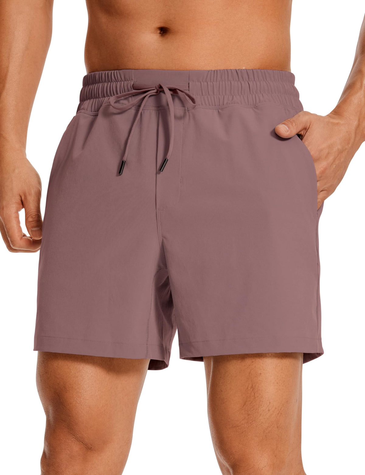 CRZ YOGA Linerless Workout Shorts 5''