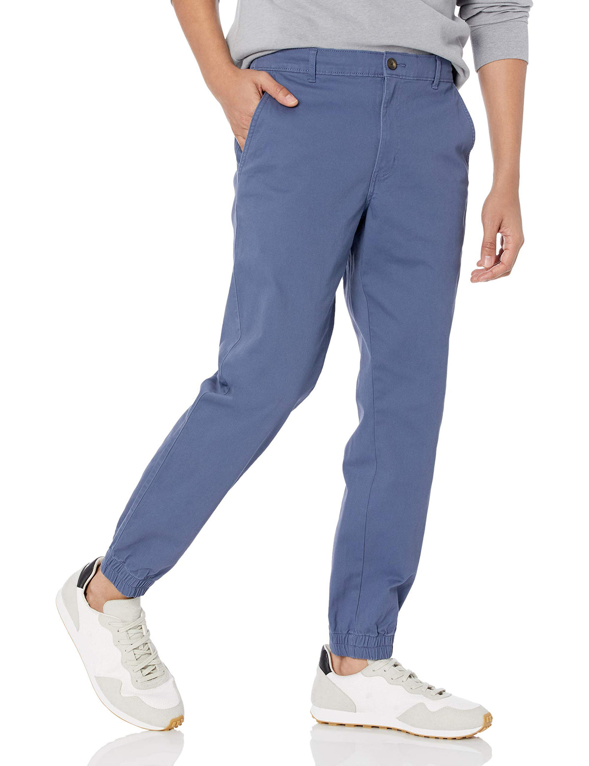 Amazon Essentials Men's Slim-Fit Cotton Breathable Joggers with Pockets