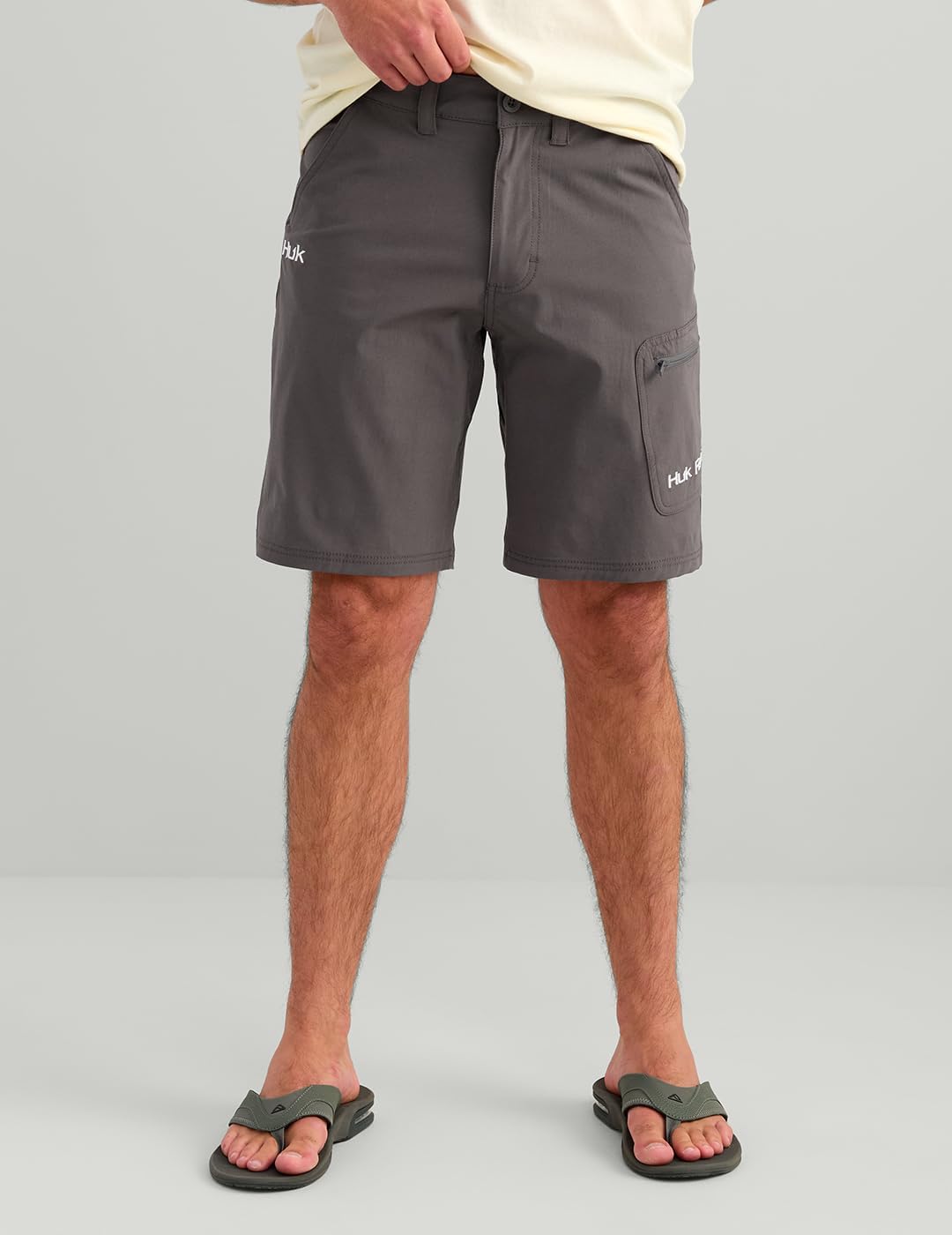 HUK Men's Next Level 10.5" Short, Quick-Drying Fishing Shorts for Men