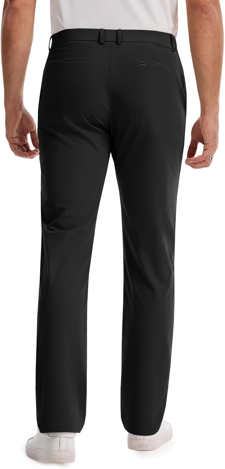 Runcati Mens Stretch Golf Pants 30"/32"/34" Dress Work Slacks