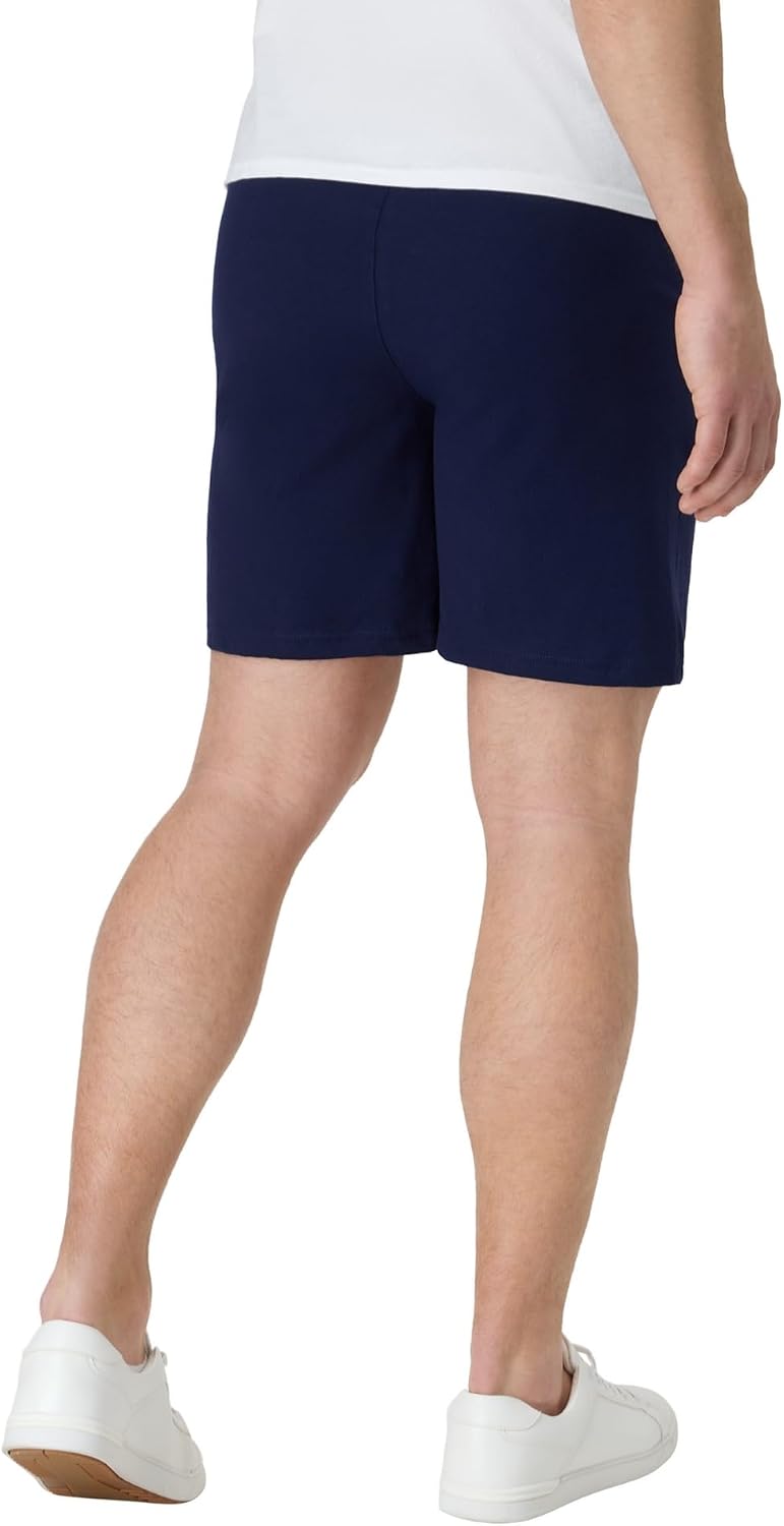 Hanes Men's Originals Cotton Pockets, Pull-on Jersey Gym Shorts, 7"