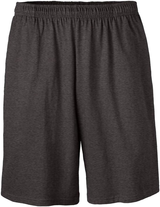 Soffe Men's Classic Midweight Shorts with Pockets, 100% Cotton, 8" Inseam