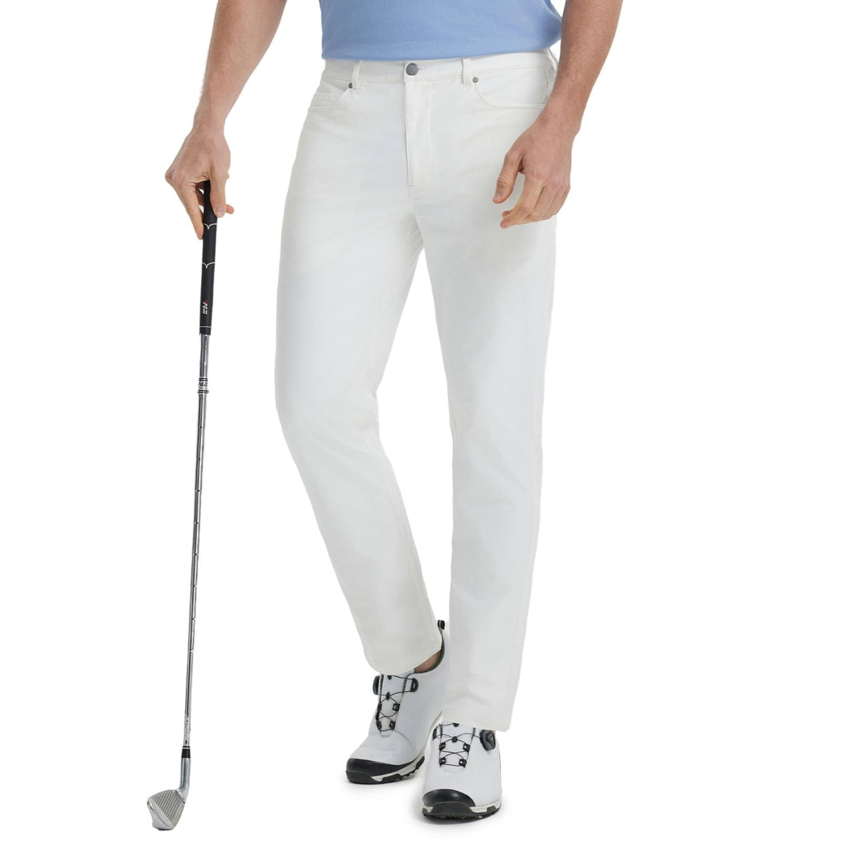 M MAELREG Golf Pants for Men Lightweight Moisture Wicking Business - 30"/32"/34" Stretch Flat Front Casual Dress Pant for Men