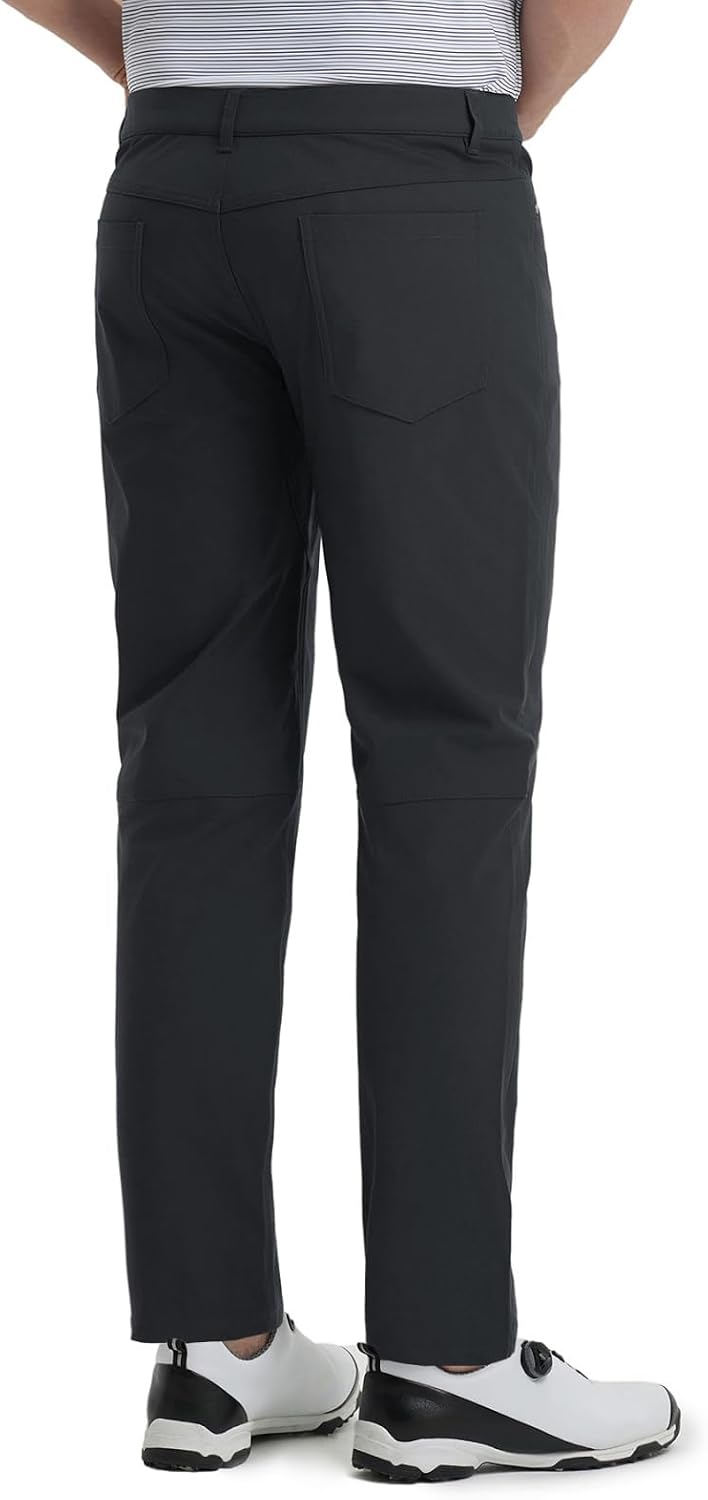 M MAELREG Golf Pants for Men Lightweight Moisture Wicking Business - 30"/32"/34" Stretch Flat Front Casual Dress Pant for Men
