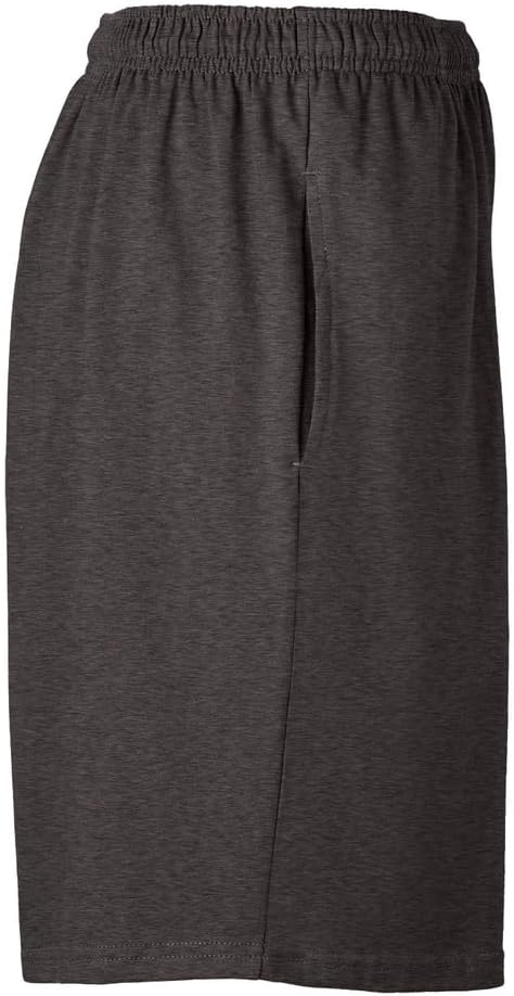 Soffe Men's Classic Midweight Shorts with Pockets, 100% Cotton, 8" Inseam