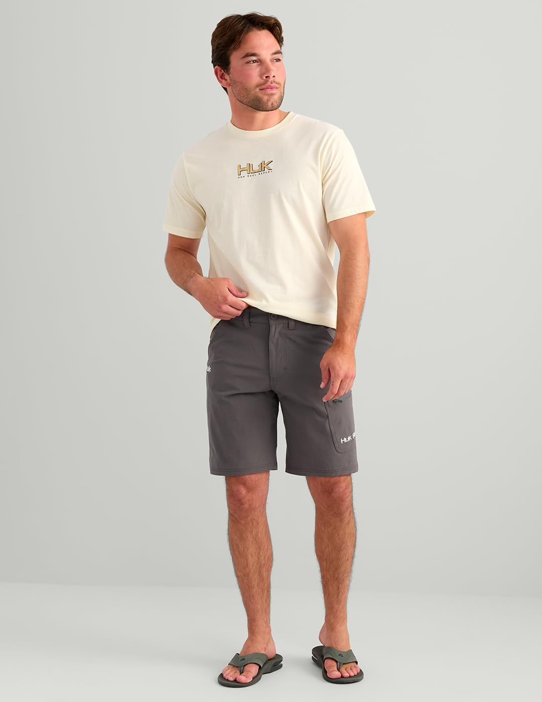 HUK Men's Next Level 10.5" Short, Quick-Drying Fishing Shorts for Men