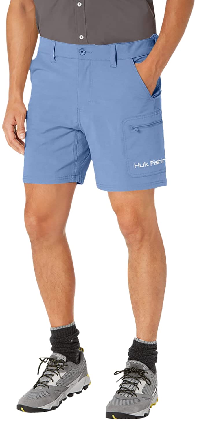 HUK Men's Next Level 10.5" Short, Quick-Drying Fishing Shorts for Men