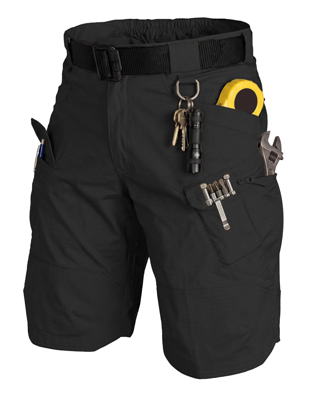 Wangdo Men's Hiking Cargo Shorts Lightweight Outdoor Work Tactical Shorts