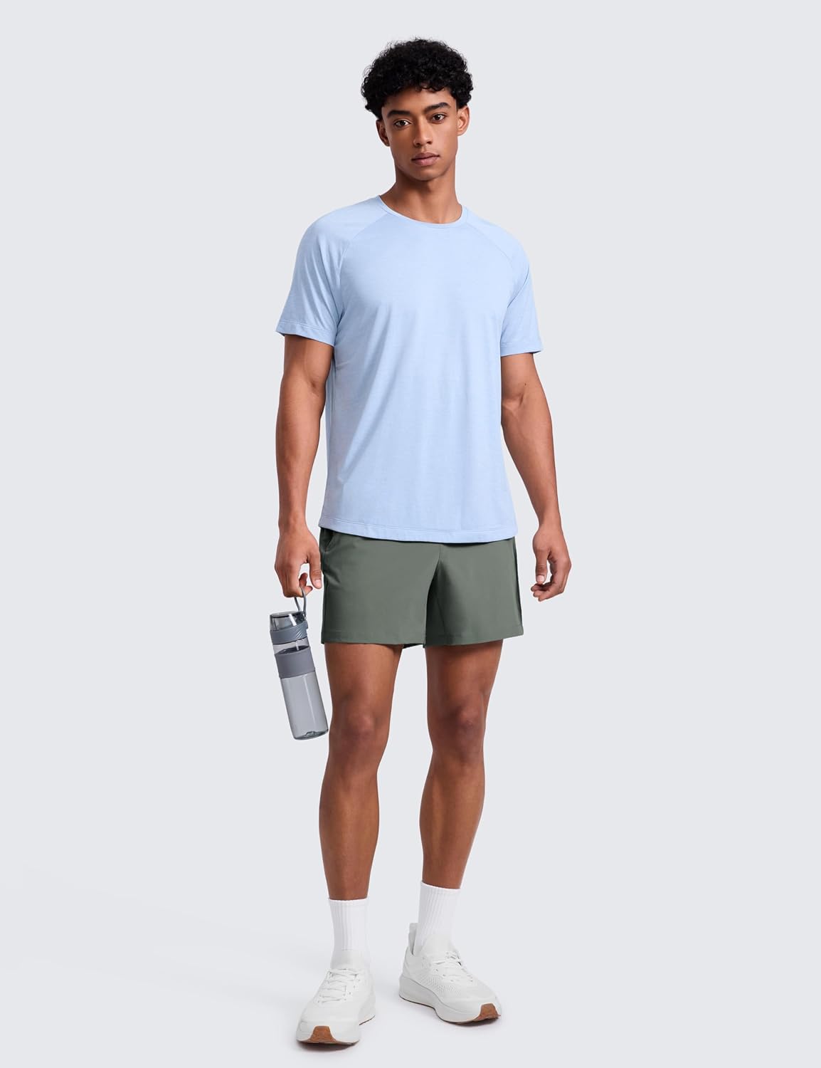CRZ YOGA Linerless Workout Shorts 5''