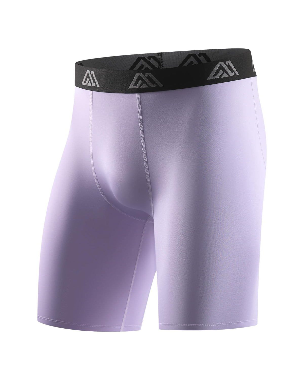 Mens Compression Shorts 9" Spandex Sports Shorts Running Athletic Workout Performance Base Layer Underwear