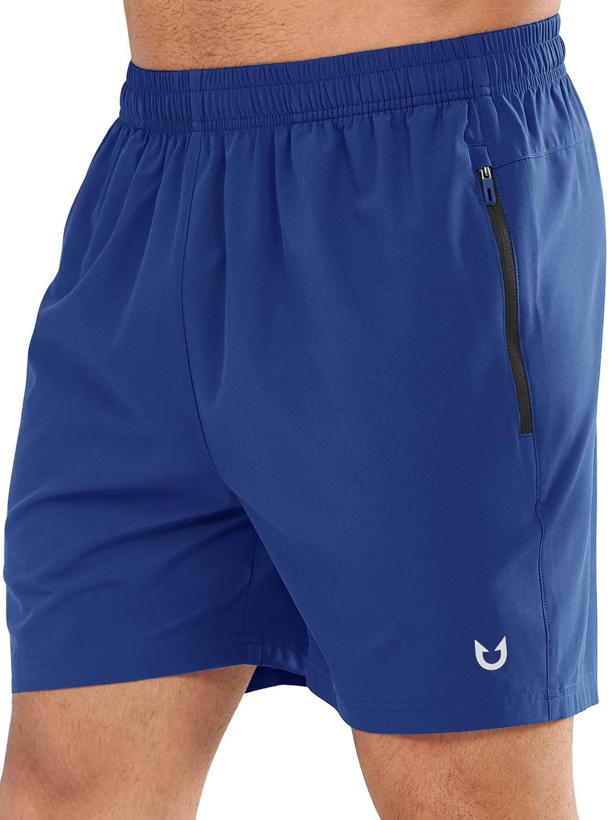 NORTHYARD Men's Athletic Running Shorts Quick Dry Lightweight Zip Pockets