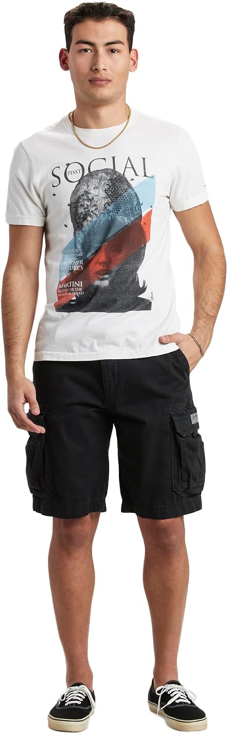 UNIONBAY Men's Survivor Belted Cargo Short-Reg and Big & Tall Sizes