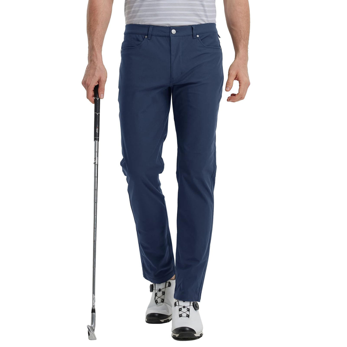M MAELREG Golf Pants for Men Lightweight Moisture Wicking Business - 30"/32"/34" Stretch Flat Front Casual Dress Pant for Men