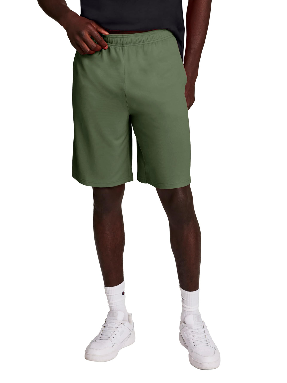 Champion Men's Sport Shorts, Standard Fit, 10 Inch Inseam, Lightweight Fabric, Moisture-Wicking