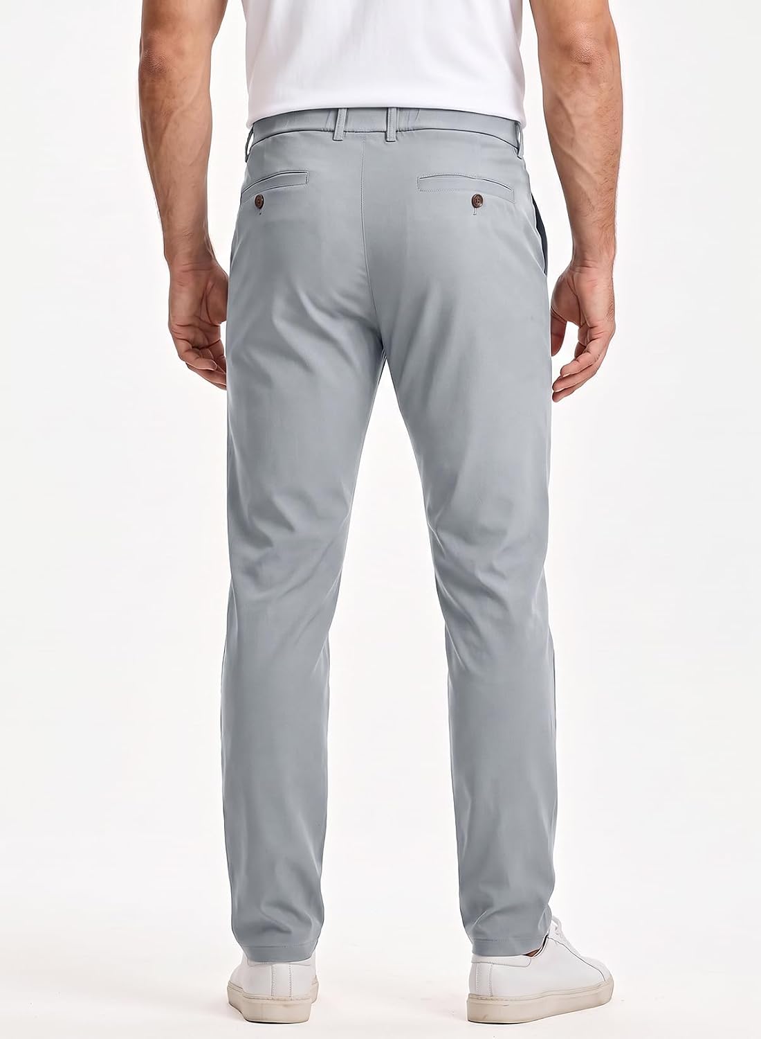 JMIERR Men's Skinny Stretchy Suit Pants
