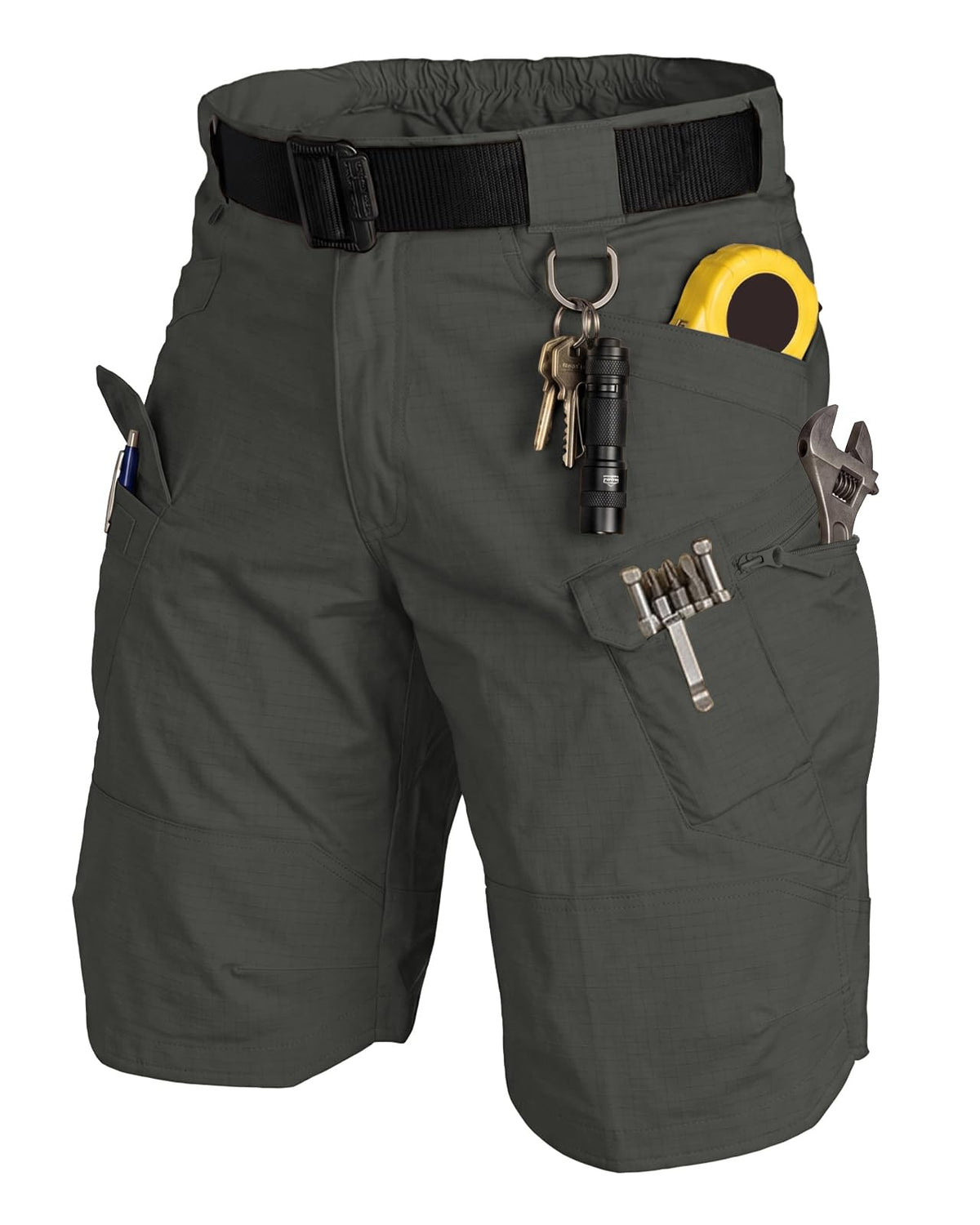 Wangdo Men's Hiking Cargo Shorts Lightweight Outdoor Work Tactical Shorts