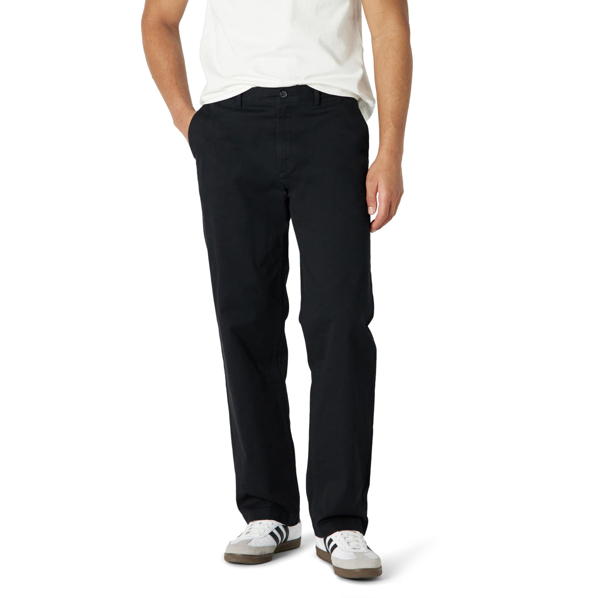 Amazon Essentials Men's Relaxed-Fit Cotton Chino Pant with Stretch Fabric