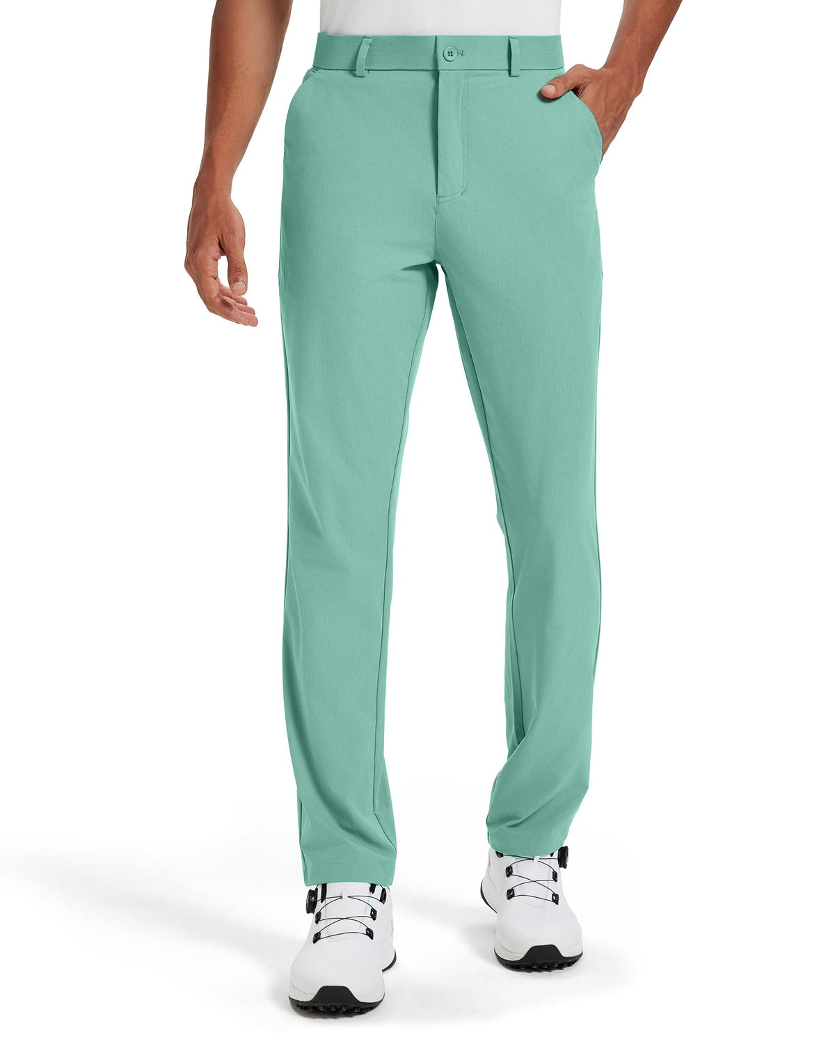 Men's Golf Pants Chinos Stretch Work Dress Quick Dry 30"/32"/34"