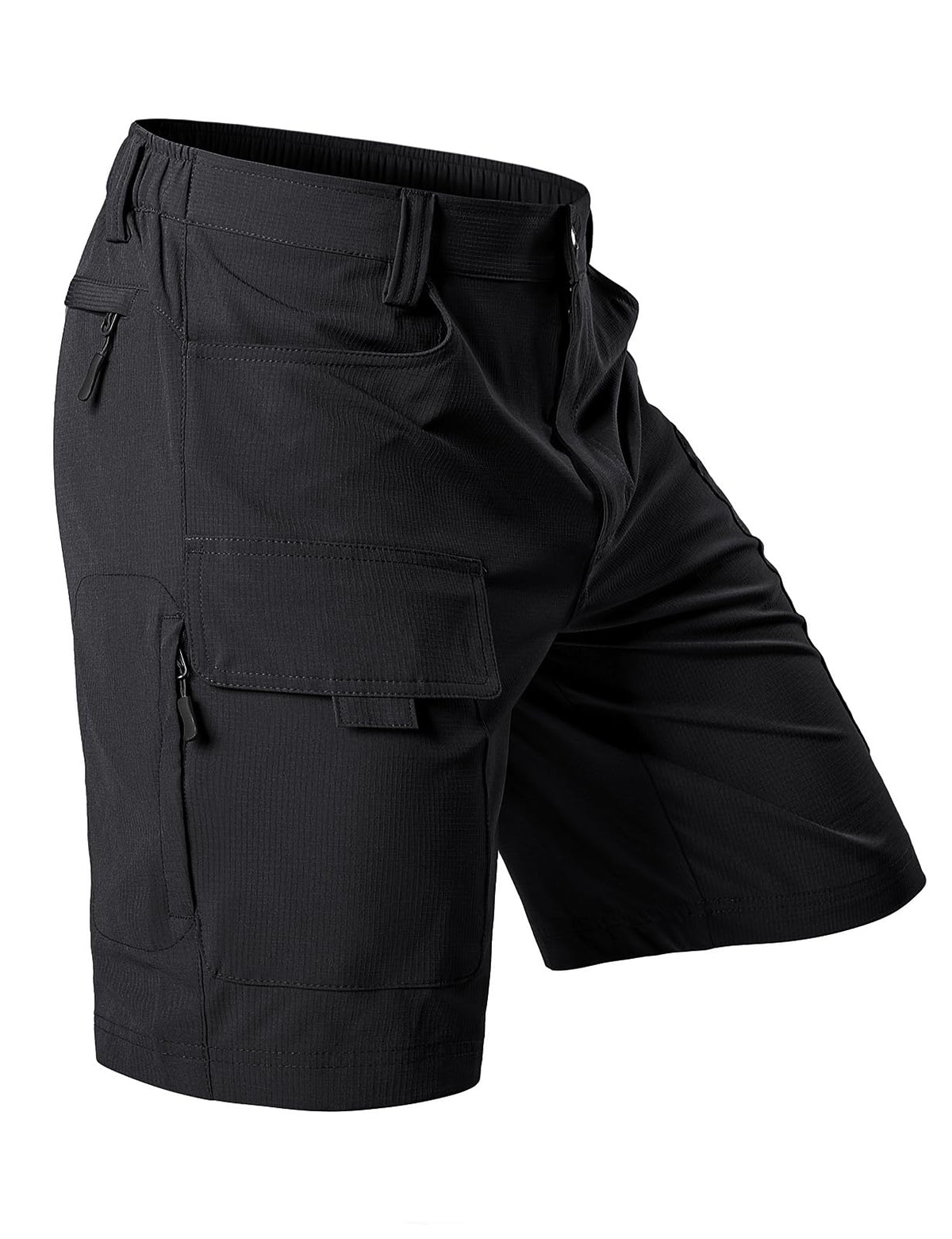 Hiauspor Men's Hiking Cargo Shorts: Quick Dry Lightweight with 6 Pockets