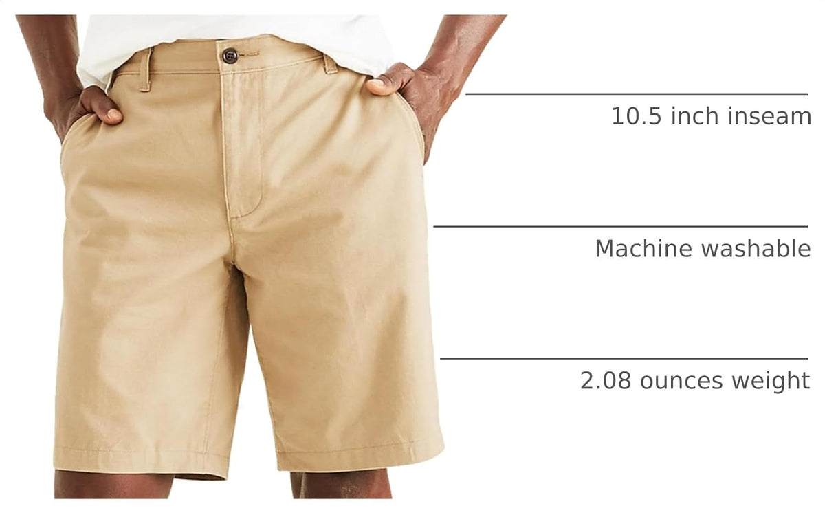 Dockers Men's Perfect Short Classic Fit 10.5"
