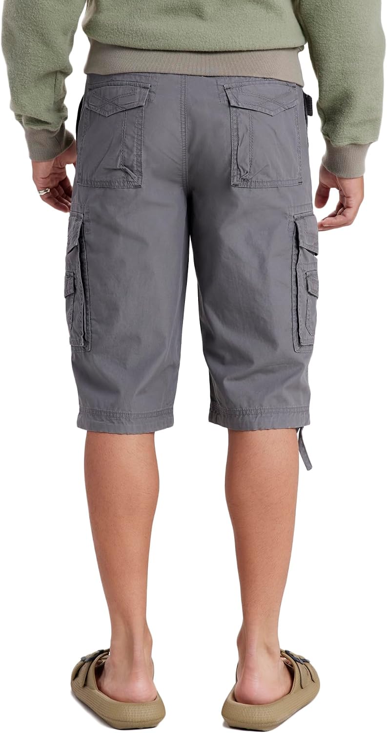 Unionbay Men's Cordova Belted Messenger Cargo Short - Reg and Big and Tall Sizes