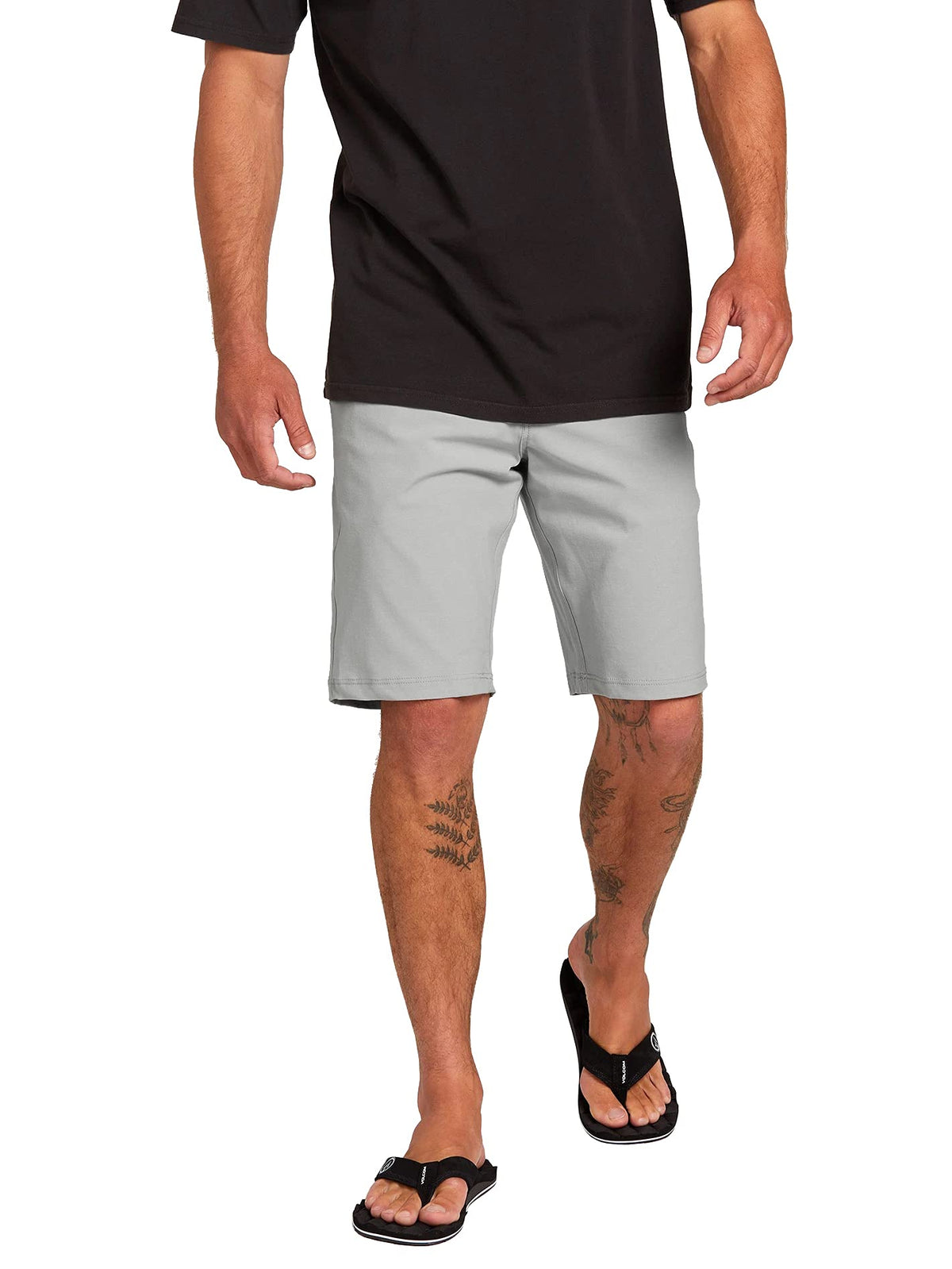 Volcom Men's Kerosene 21" Hybrid Chino Shorts Quick-Dry Stretch Fabric