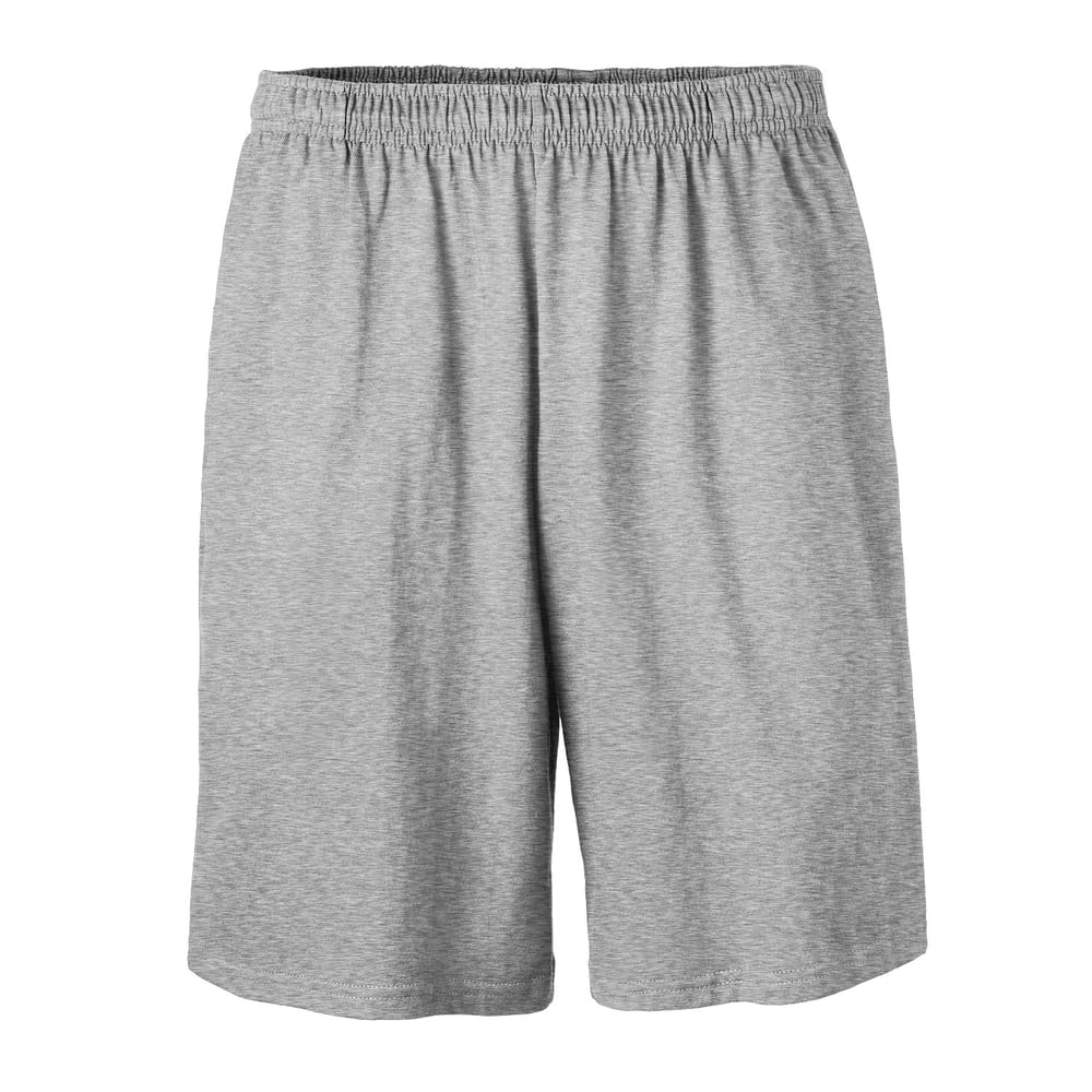 Soffe Men's Classic Midweight Shorts with Pockets, 100% Cotton, 8" Inseam