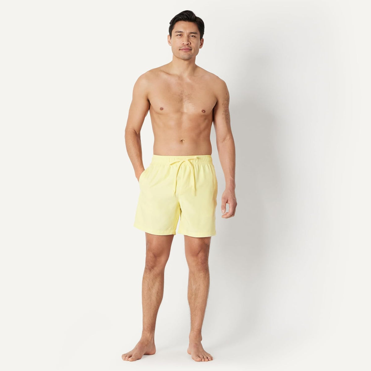 Amazon Essentials Men's 7" Quick-Dry Swim Trunk, Lightweight Breathable