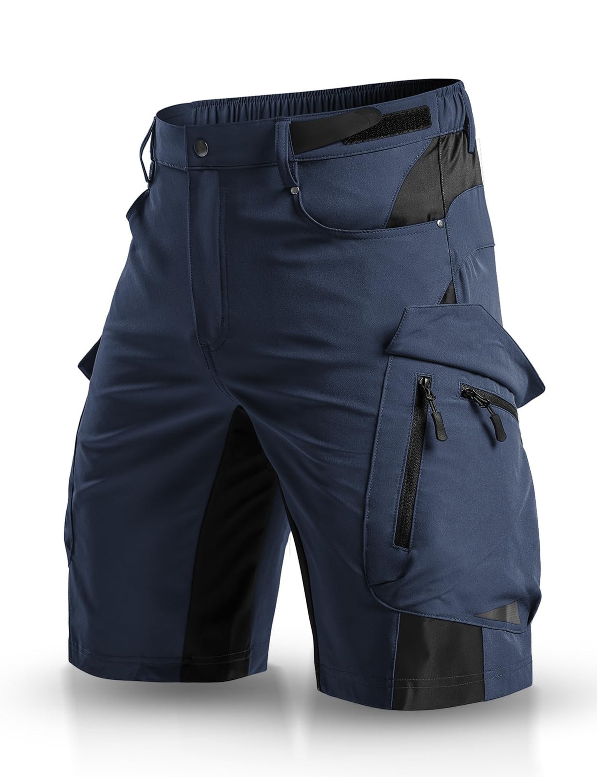 XKTTAC Men's Hiking Cargo Shorts: 4-Way Stretch with 6 Secure Pockets