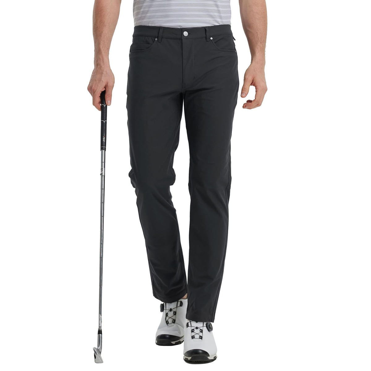 M MAELREG Golf Pants for Men Lightweight Moisture Wicking Business - 30"/32"/34" Stretch Flat Front Casual Dress Pant for Men
