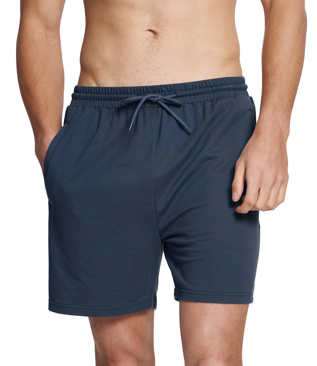 BAMBOO COOL Men's Athletic Shorts, Quick Dry Running Workout with Pockets
