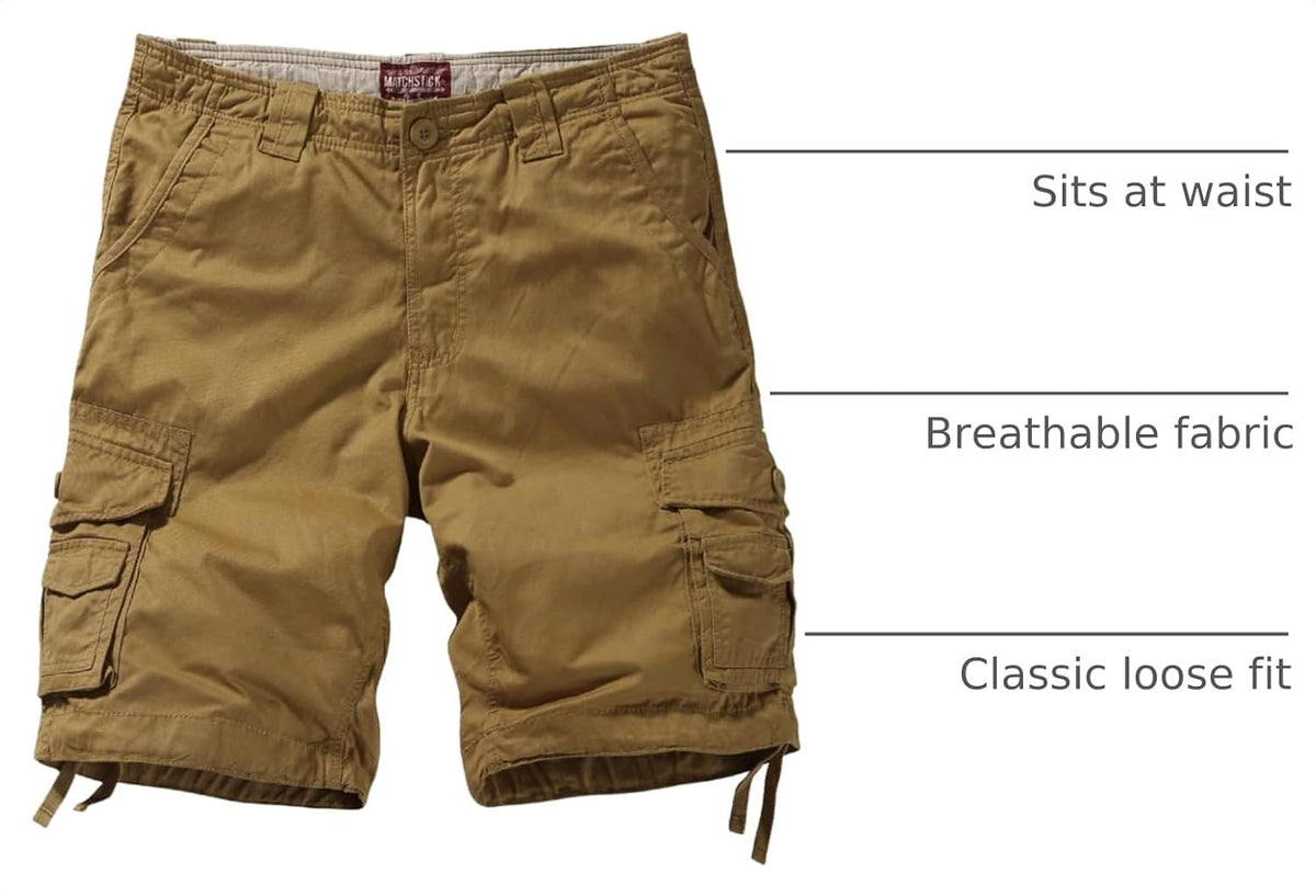 Match Men's Wild Cargo Shorts