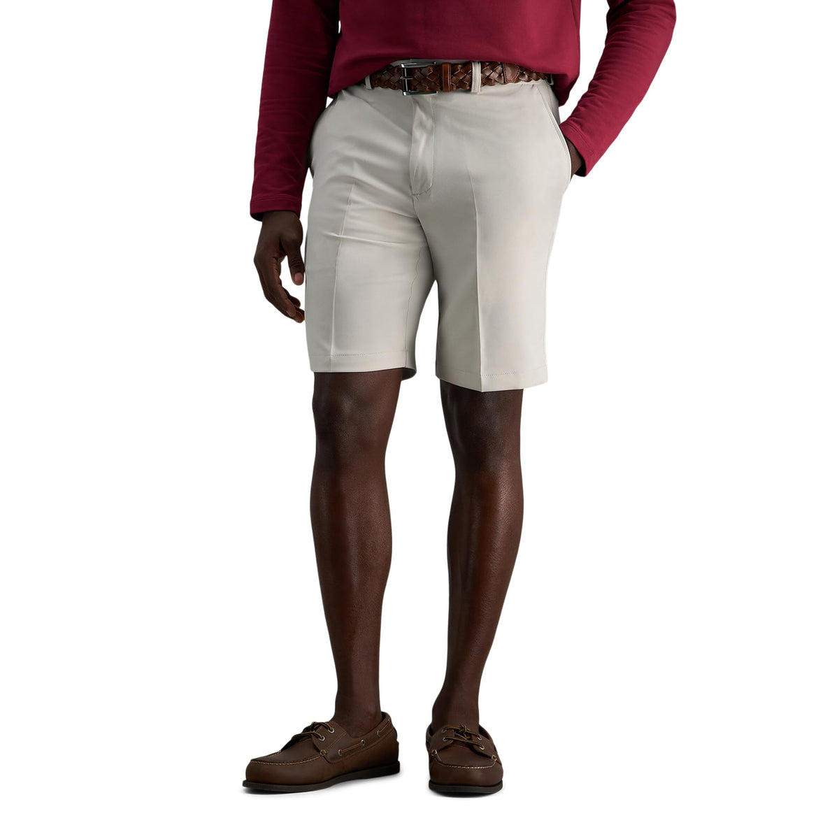 Haggar Men's Regular Fit Cool 18 Pro Short - 7 and 9 Inch Inseams