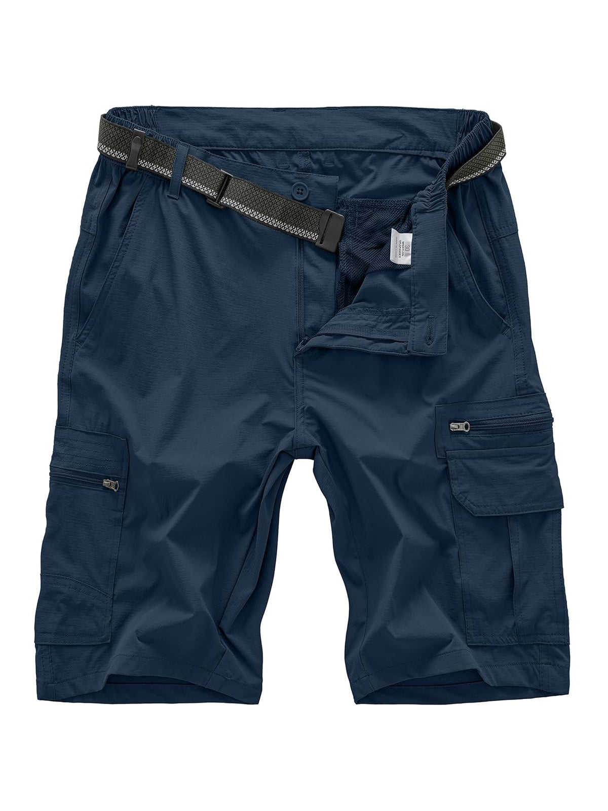 Jessie Kidden Mens Cargo Shorts Expandable Waist Quick Dry Hiking Shorts