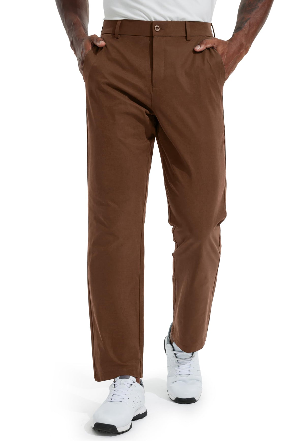 Libin Men's Golf Pants 30"/32"/34" Business Casual Suit Slacks