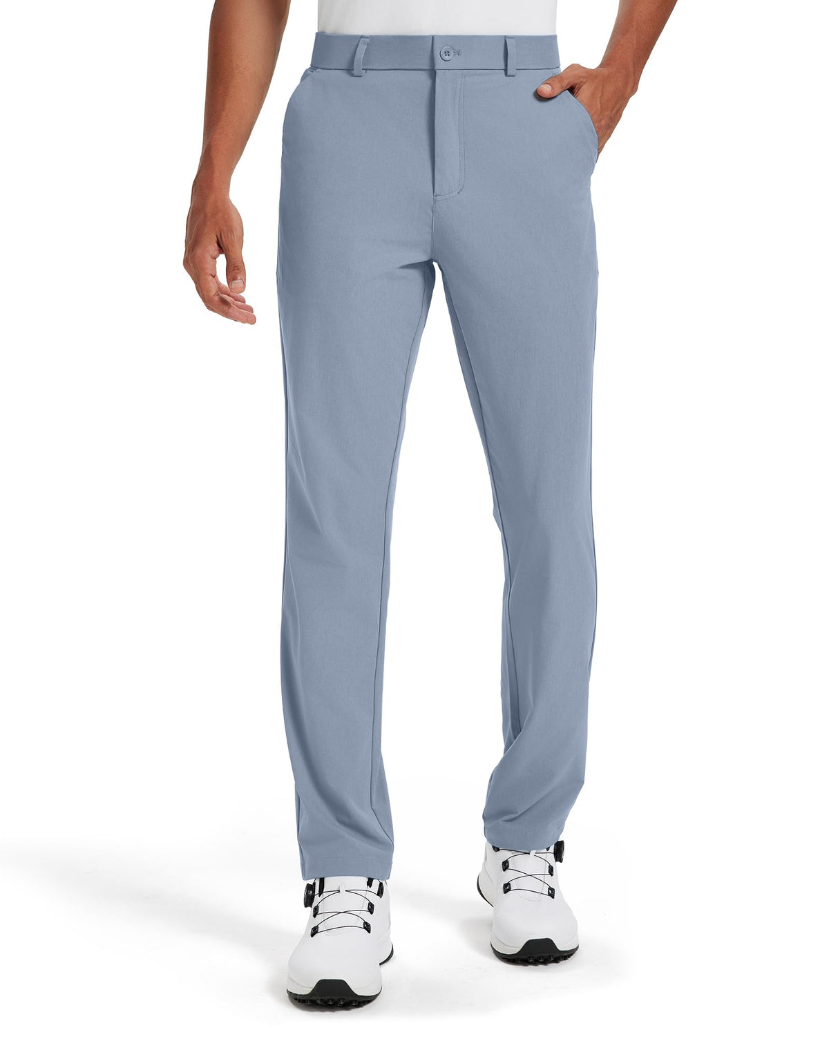 Men's Golf Pants Chinos Stretch Work Dress Quick Dry 30"/32"/34"
