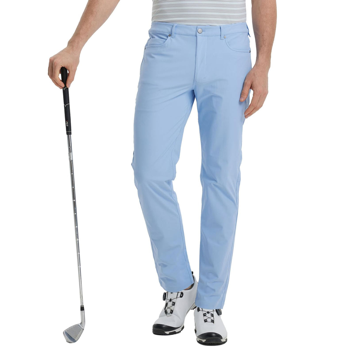 M MAELREG Golf Pants for Men Lightweight Moisture Wicking Business - 30"/32"/34" Stretch Flat Front Casual Dress Pant for Men