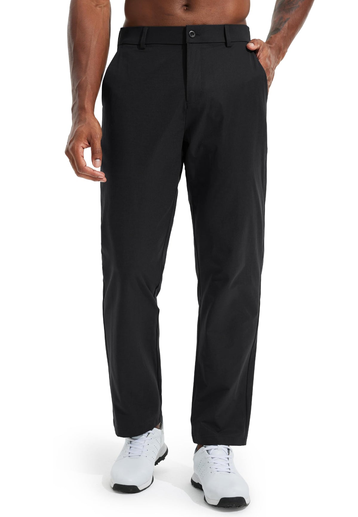 Libin Men's Golf Pants 30"/32"/34" Business Casual Suit Slacks