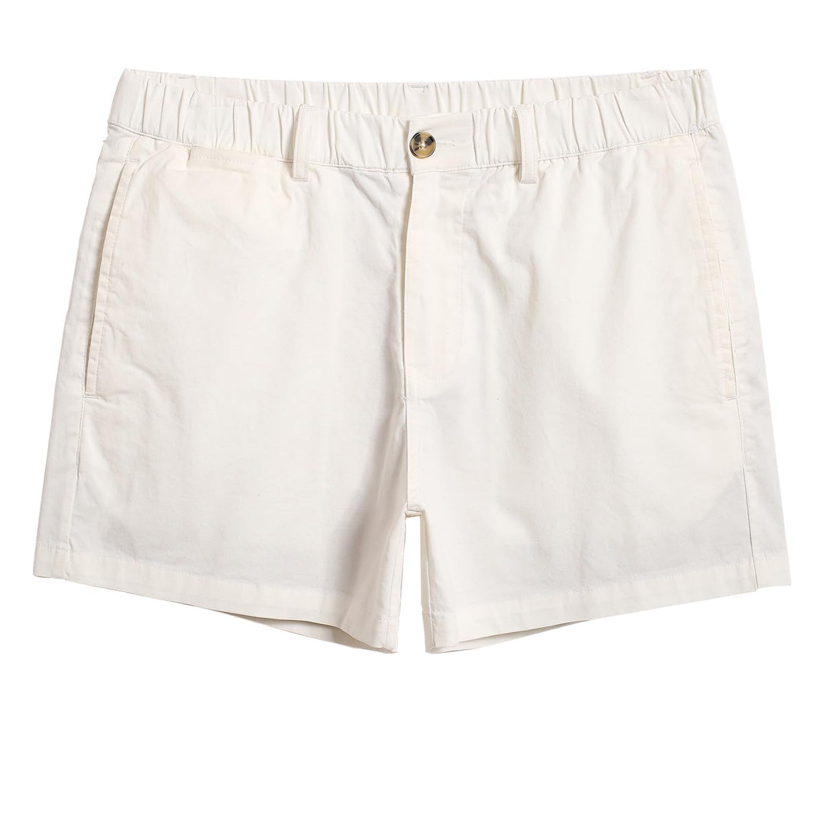 maamgic Men's Shorts Casual 4" Cotton Stretch Classic Fit Khaki Shorts