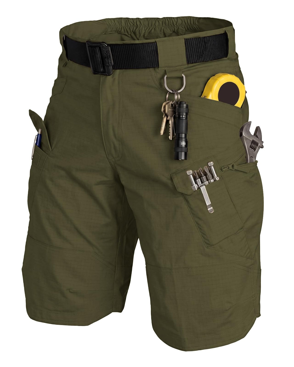 Wangdo Men's Hiking Cargo Shorts Lightweight Outdoor Work Tactical Shorts