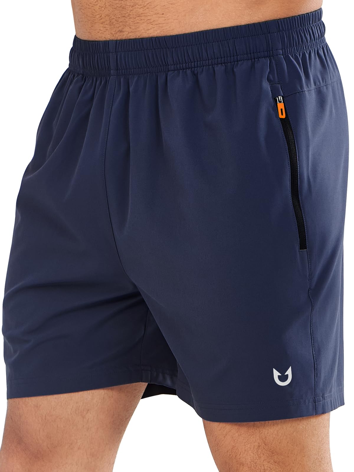 NORTHYARD Men's Athletic Running Shorts Quick Dry Lightweight Zip Pockets