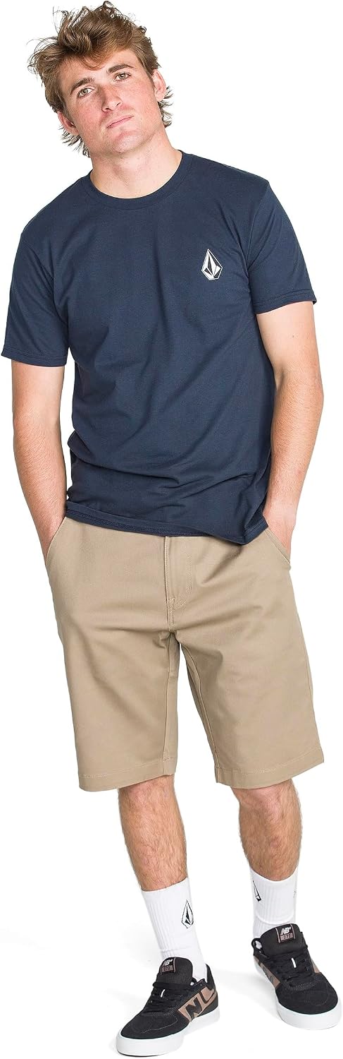 Volcom Men's Vmonty Stretch 22 Chino Shorts – Casual Everyday Wear, Relaxed Fit