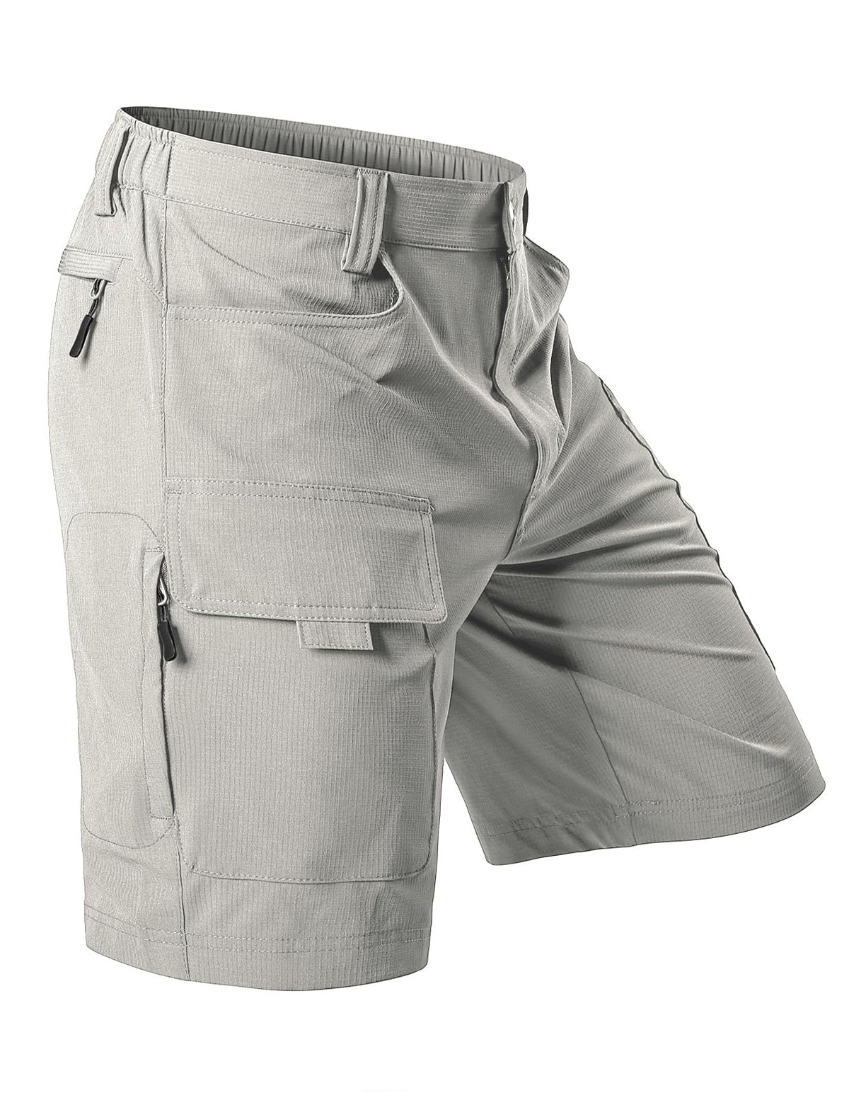 Hiauspor Men's Hiking Cargo Shorts: Quick Dry Lightweight with 6 Pockets