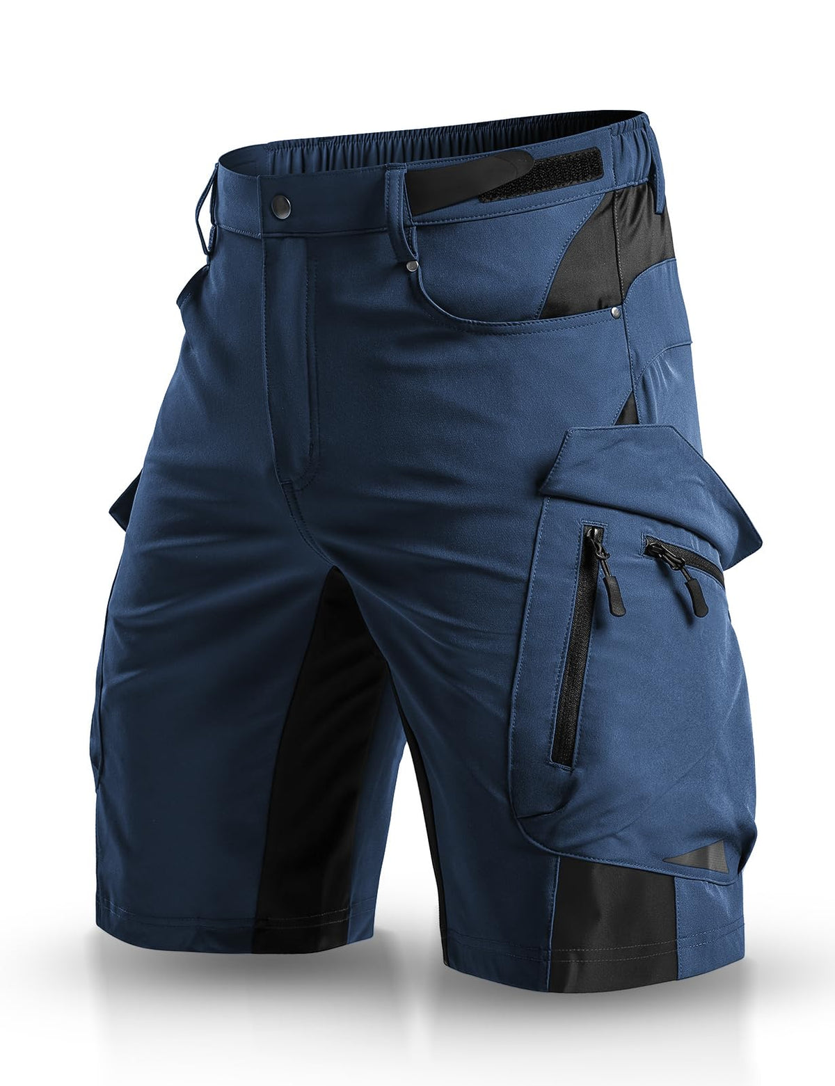 XKTTAC Men's Hiking Cargo Shorts: 4-Way Stretch with 6 Secure Pockets