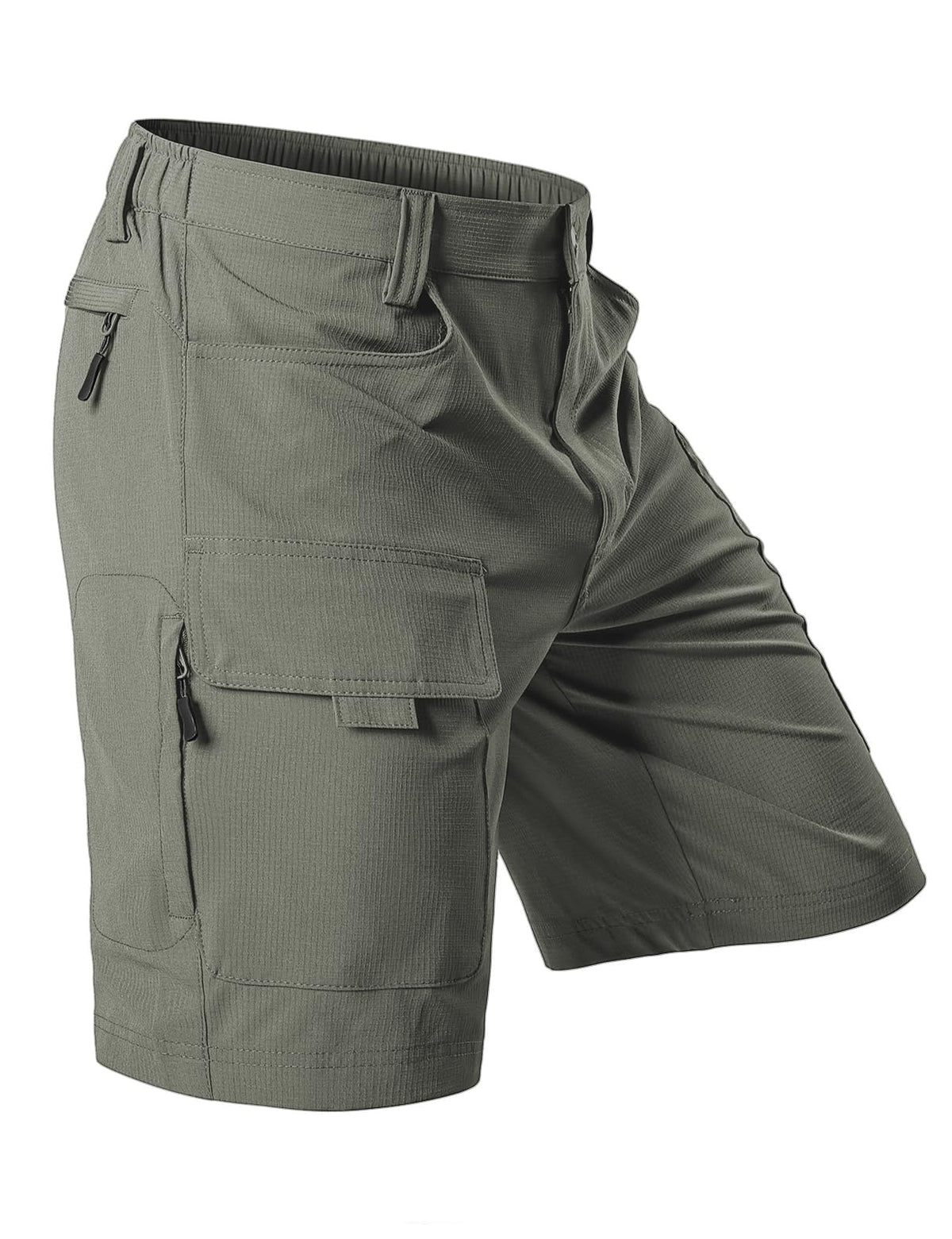 Hiauspor Men's Hiking Cargo Shorts: Quick Dry Lightweight with 6 Pockets