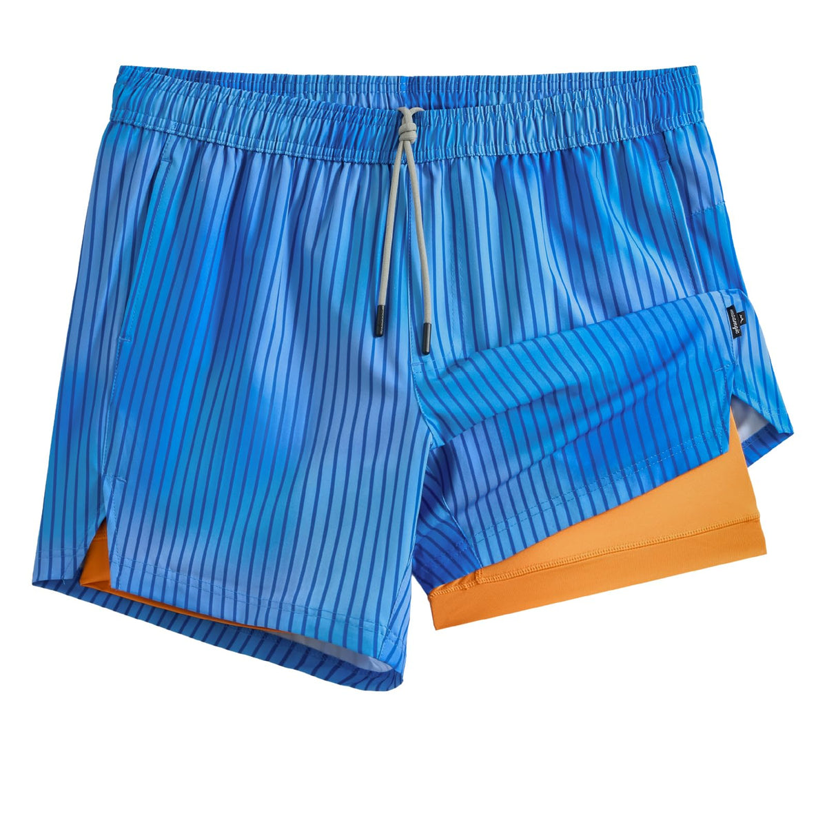 maamgic Mens 5" Gym Running Shorts for Men 2 in 1 Quick Dry Workout Athletic Shorts