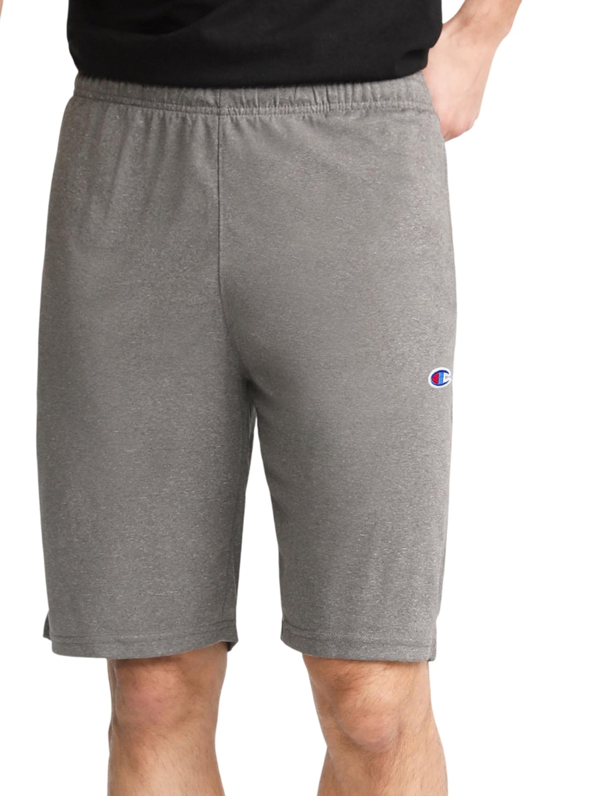 Champion Men's Lounge Shorts, Standard Fit, 9 Inch Inseam, Lightweight 100% Cotton, Available in Regular and Big & Tall