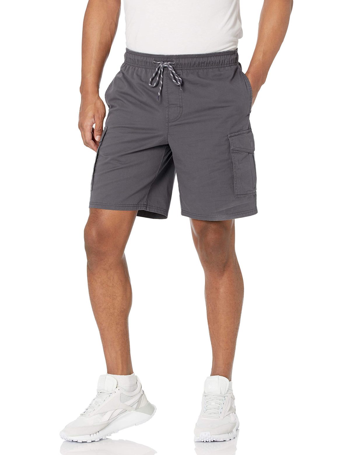 Amazon Essentials Men's 9" Elastic Waist Cargo Shorts