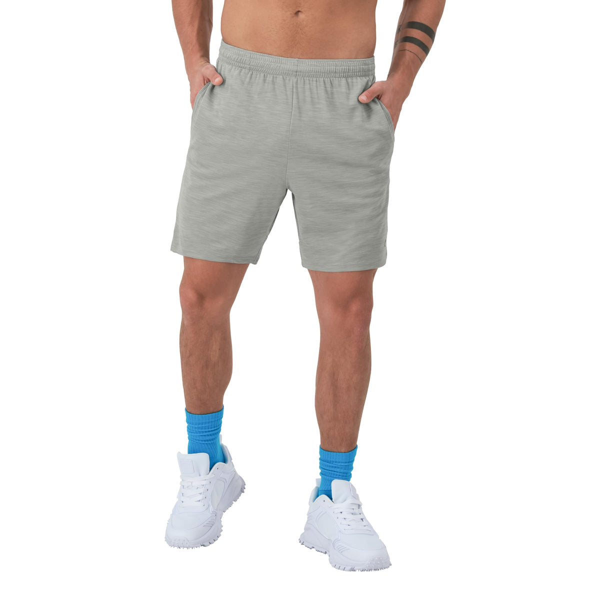 Champion Men's Sport Shorts, Standard Fit, 7 Inch Inseam, Lightweight Fabric, Moisture-Wicking